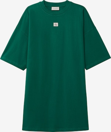 Robe Calvin Klein Jeans en vert : devant