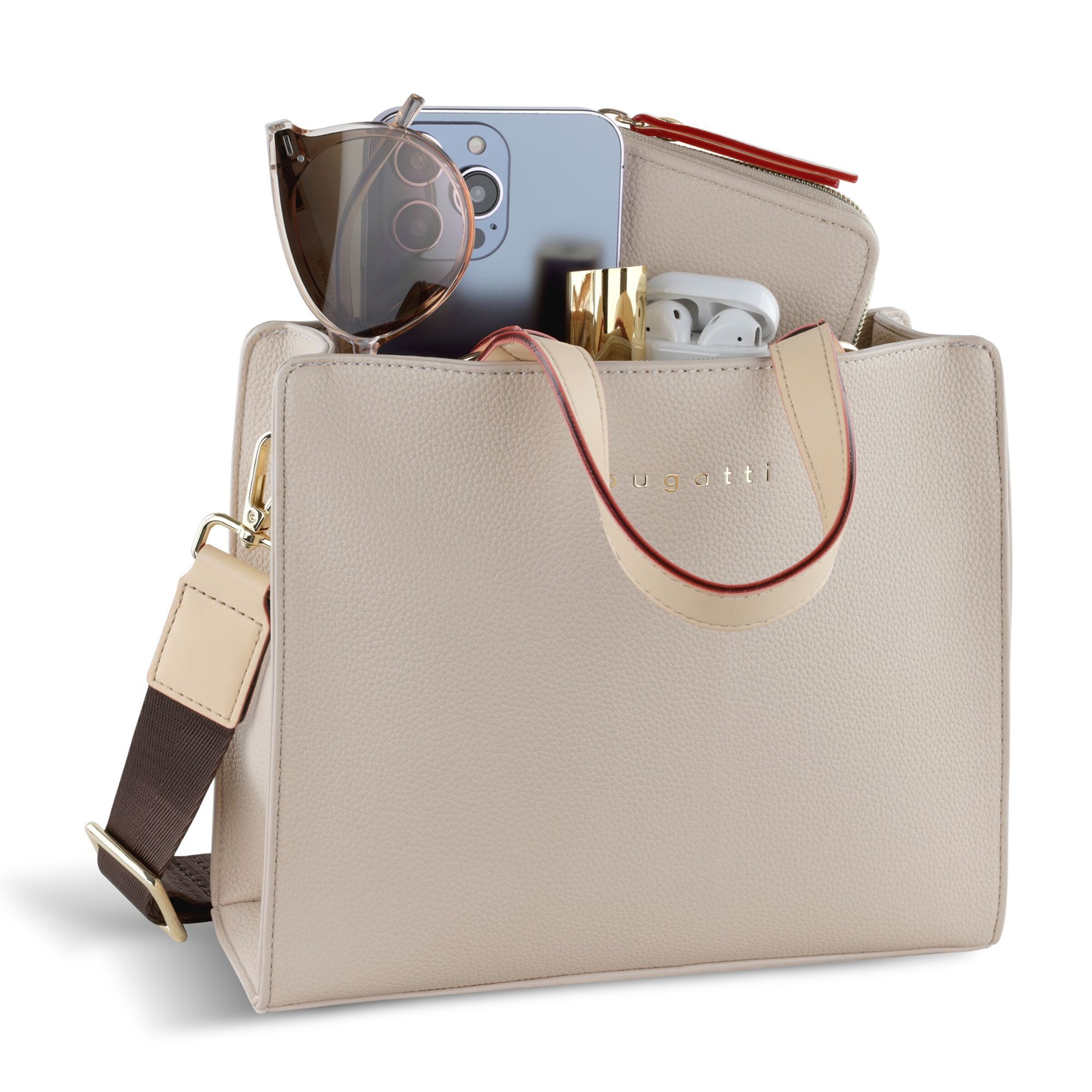 Borsa a mano 'Ella' di bugatti in beige