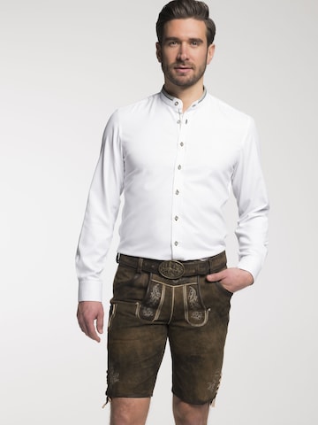 SPIETH & WENSKY Regular Traditional Pants 'Dettelbach' in Brown