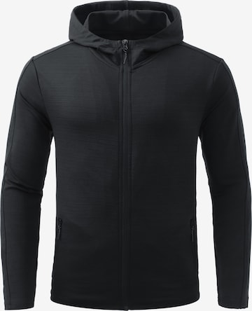 Youthup Outdoor jacket in Black: front