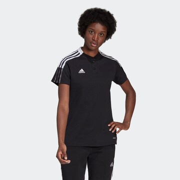 ADIDAS SPORTSWEAR Funktionsshirt 'Tiro 21' in Schwarz: Vorderseite