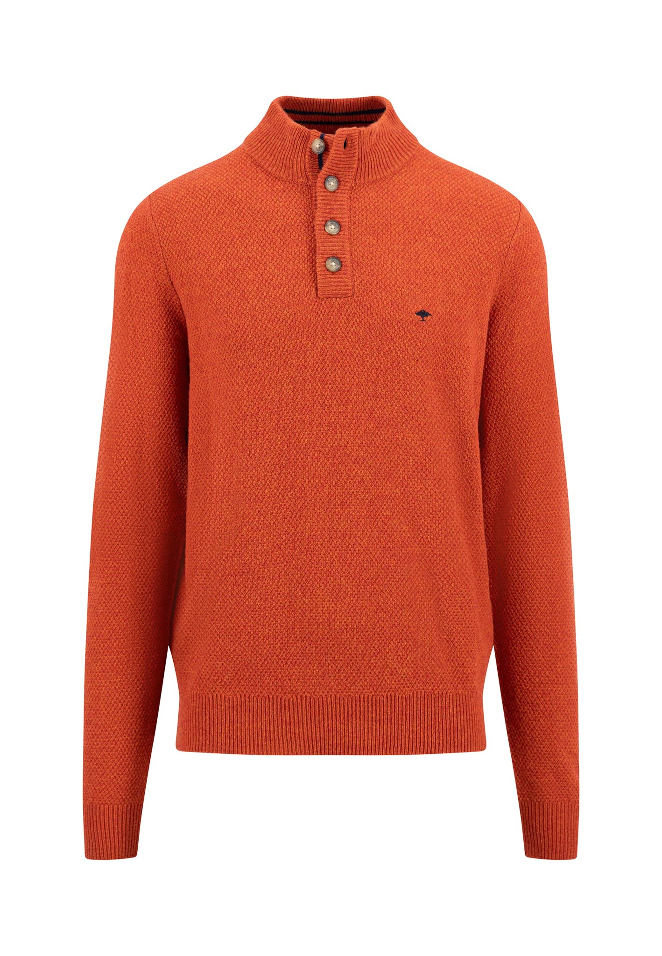 FYNCH-HATTON Sweater in Orange: front
