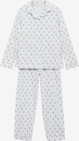 MANGO KIDS Yöpuku 'FLORI' värissä sininen: etupuoli