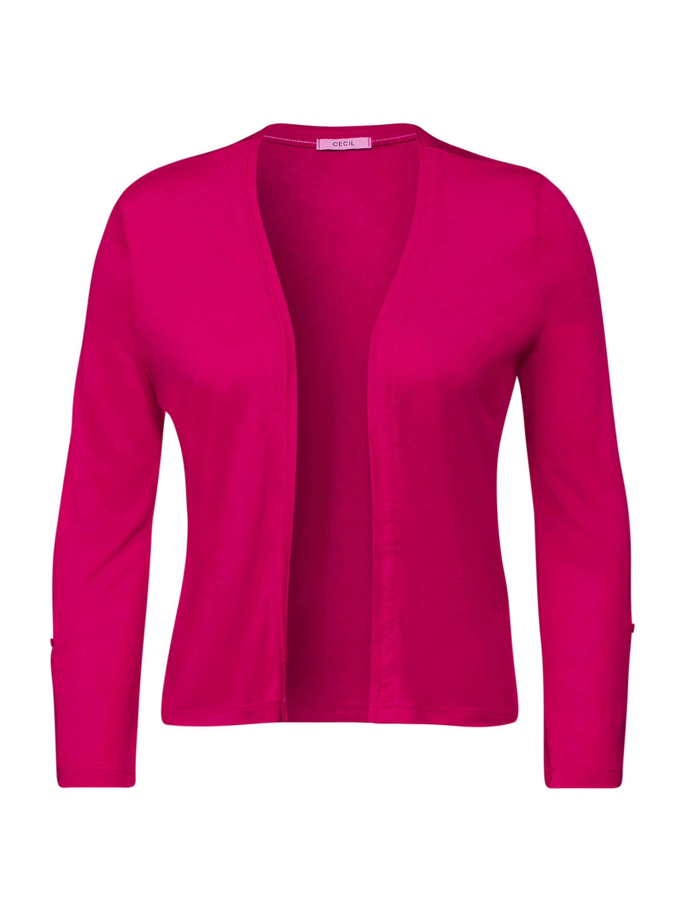 CECIL Strickjacke in Pink: Vorderseite