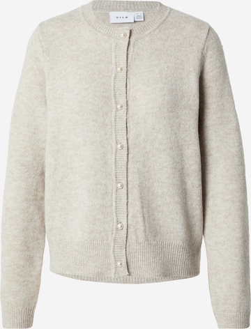 VILA Knit cardigan 'VISALSA' in Beige: front