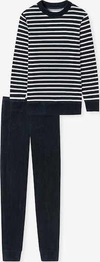 SCHIESSER Schlafanzug ' Casual Essentials ' in nachtblau, Produktansicht