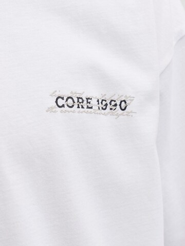 T-Shirt 'JCOEterna' JACK & JONES en blanc