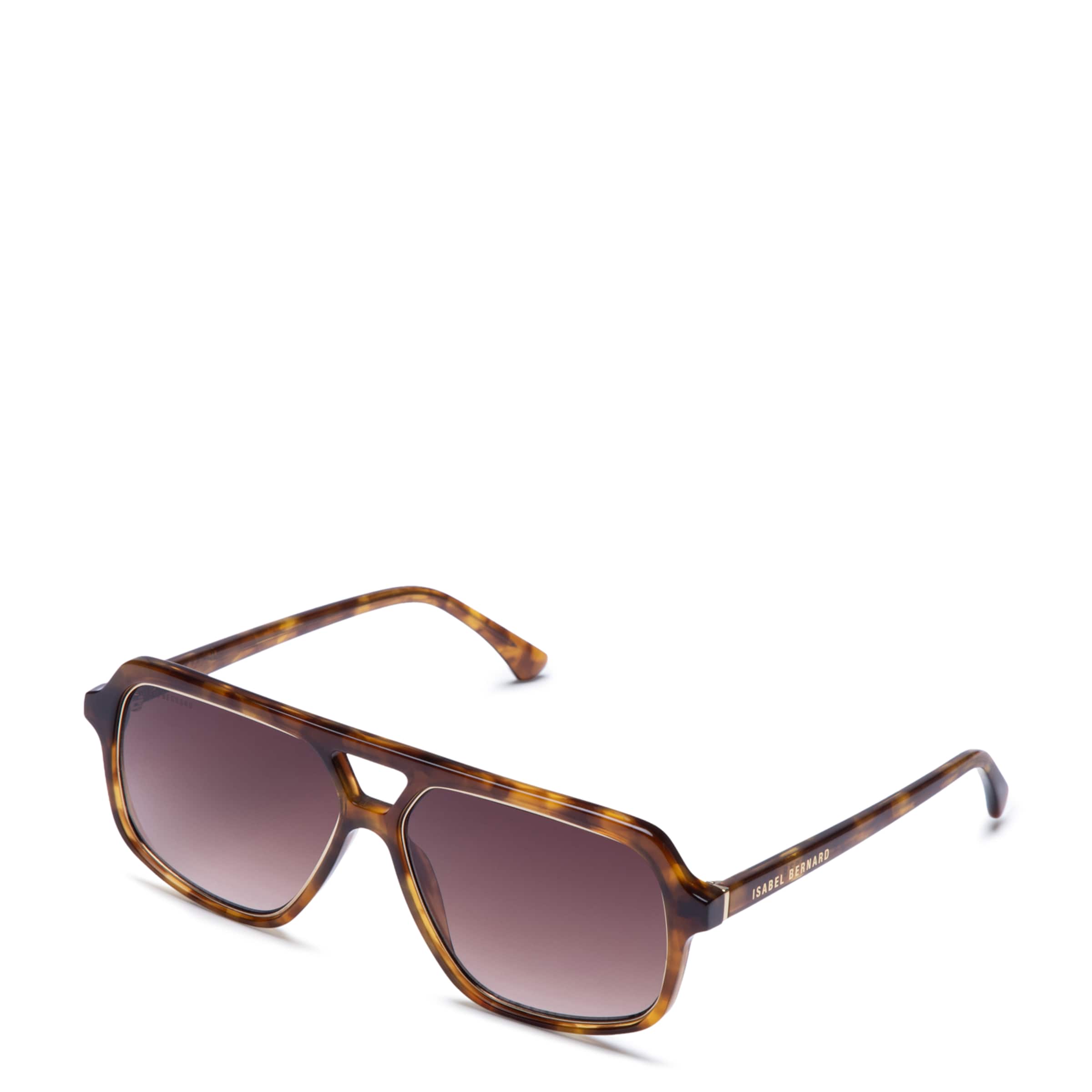 Isabel Bernard Sonnenbrille in Braun: Vorderseite