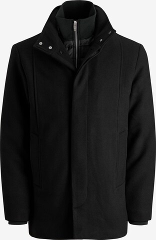 Veste mi-saison 'Dunham' Jack & Jones Plus en noir : devant