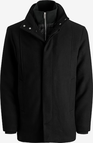 Veste mi-saison 'Dunham' Jack & Jones Plus en noir : devant