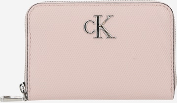 Porte-monnaies Calvin Klein Jeans en rose : devant