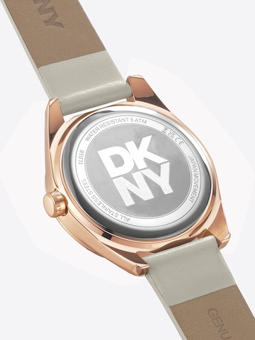 DKNY Quarzuhr 'Chambers Midi' in Grau