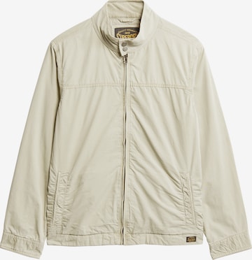 Superdry Tussenjas 'Harrington' in Grijs: voorkant