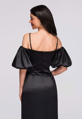 Ombre Avondjurk in Zwart