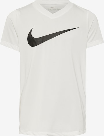 NIKE Performance shirt 'Legend' in White: front
