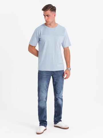 Ombre Shirt in Blauw