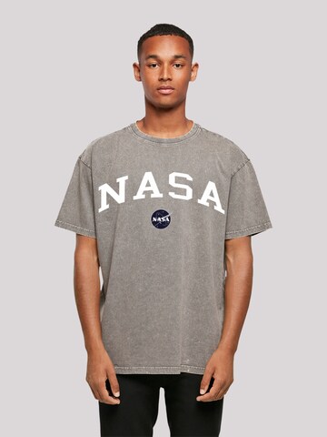 T-Shirt 'NASA' F4NT4STIC en gris : devant
