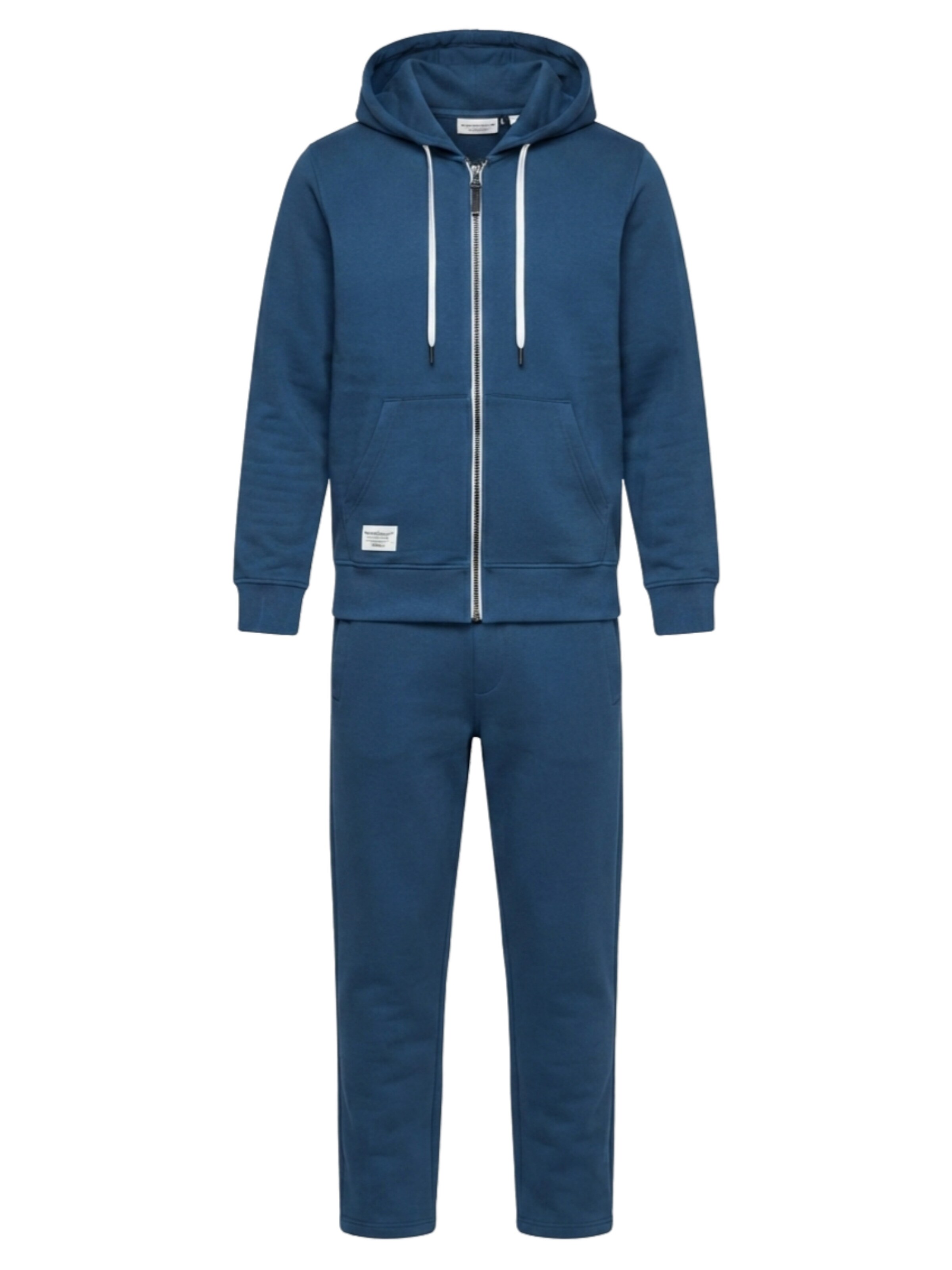 Tuta da jogging di Ombre in blu: frontale