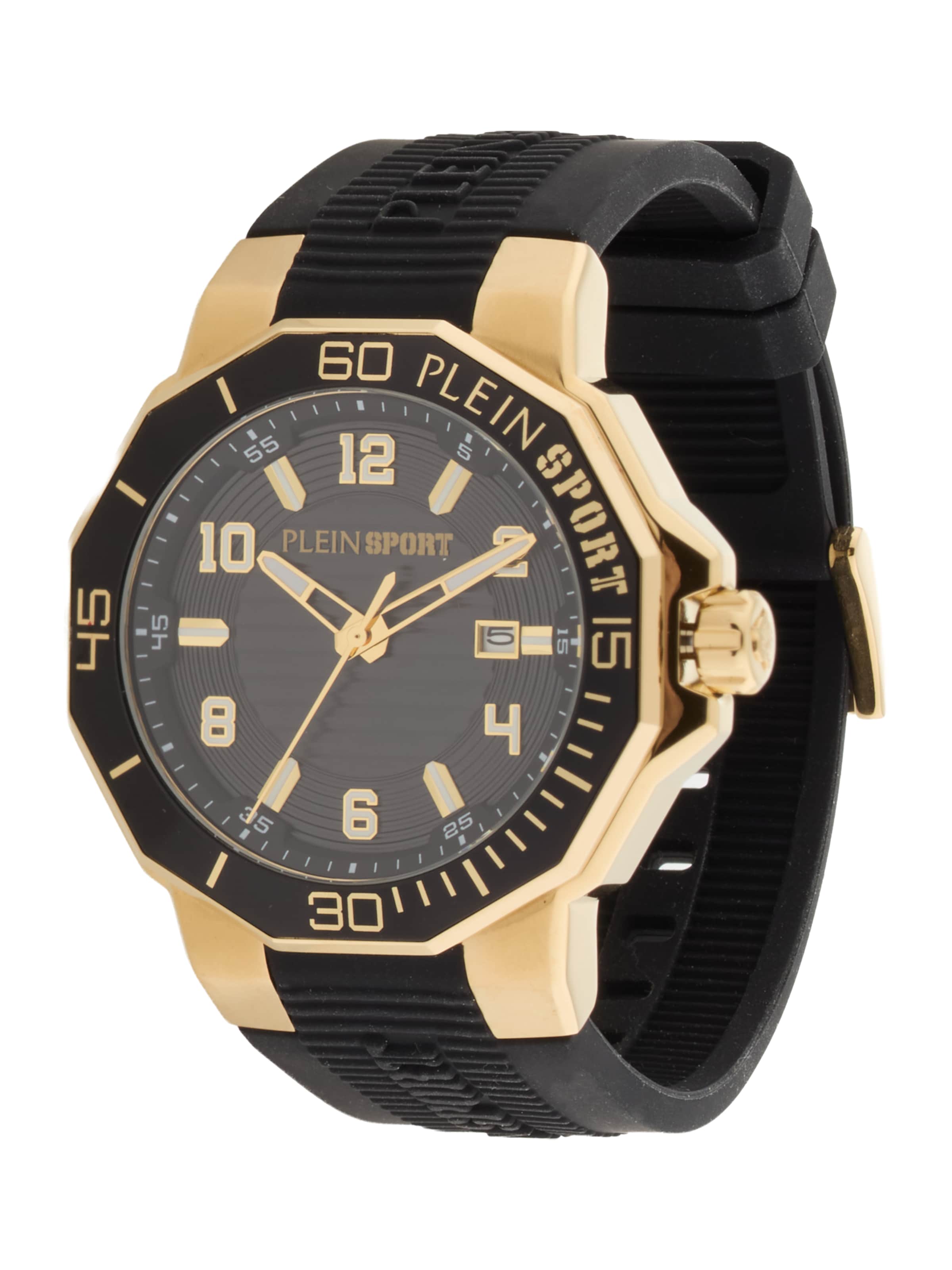 Plein Sport - Relógios analógicos em preto: frente