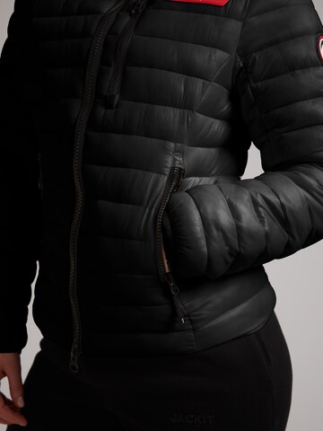 JACK1T Outdoor jacket ' SATEL1TE Kapuzen-Daunenjacke 2.0 ' in Black