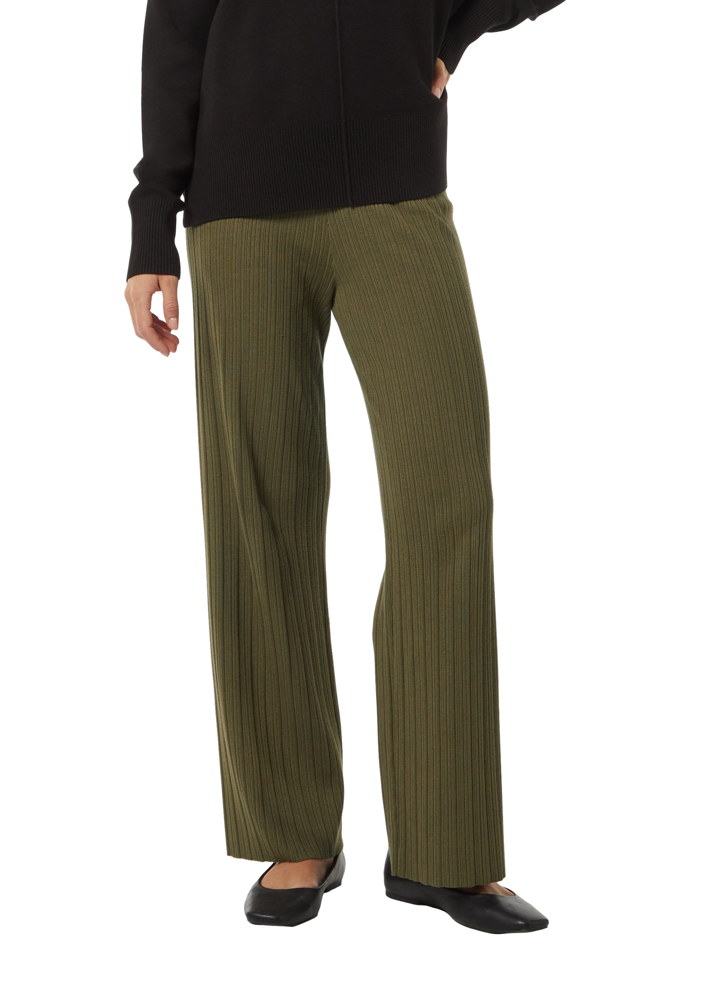comma casual identity Regular Trousers in Green