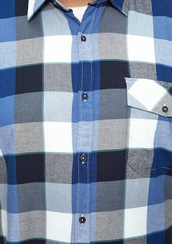 s.Oliver Regular fit Button Up Shirt in Blue