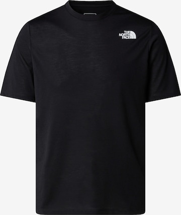 THE NORTH FACE Funktionsshirt 'Foundation Mountains Faces' in Schwarz: Vorderseite