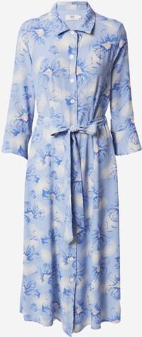 Noa Noa Shirt Dress in Blue: front