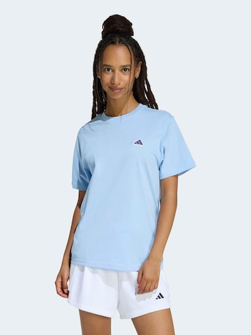 Maglia funzionale di ADIDAS SPORTSWEAR in blu: frontale