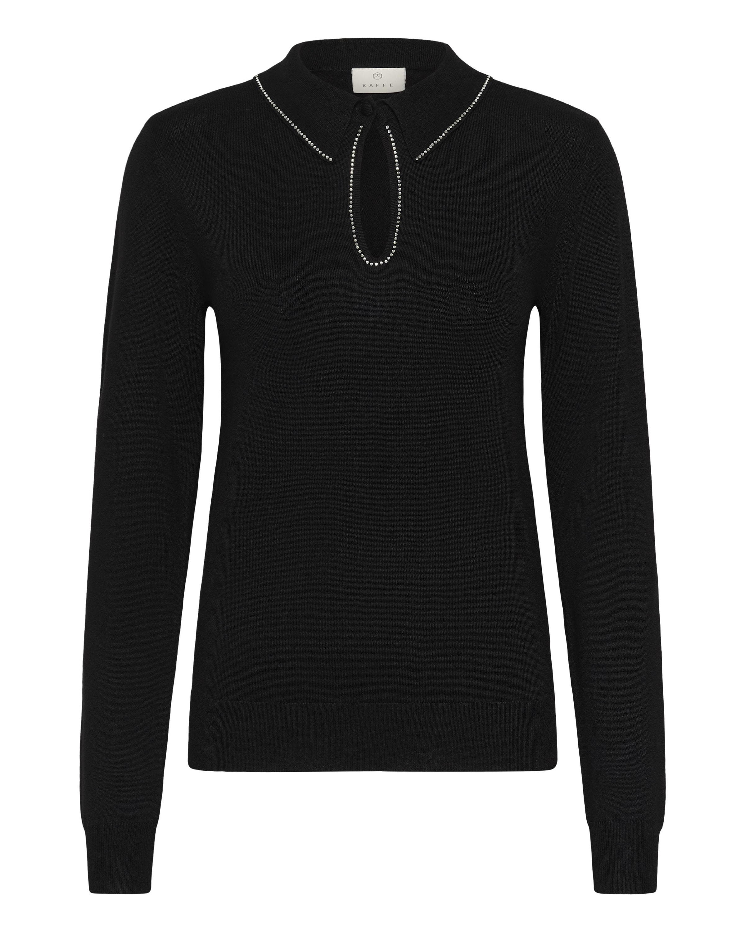 Kaffe Sweater 'KAjada' in Black: front