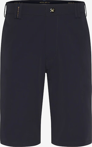 MEYER Slimfit Sportbroek in Blauw: voorkant