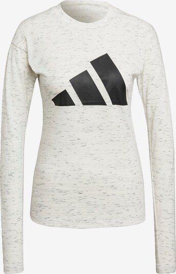 fekete / fehér melír ADIDAS PERFORMANCE Funkcionális felső, Termék nézet