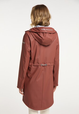 Schmuddelwedda Between-seasons parka in Red