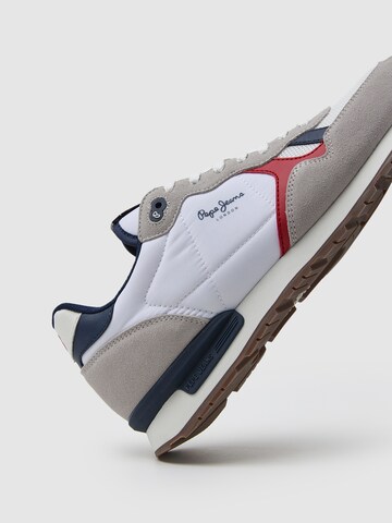 Pepe Jeans Sneakers 'Brit Heritage' in White