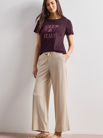 STREET ONE T-Shirt in Lila