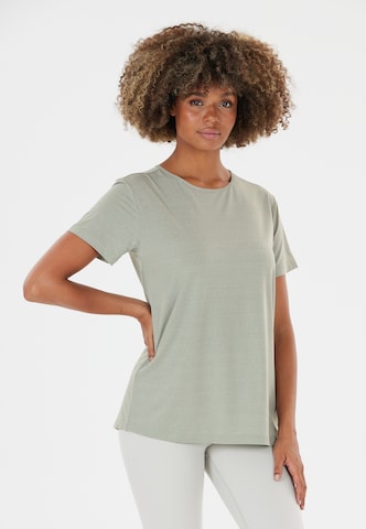 Athlecia Performance Shirt 'LIZZY' in Grey: front