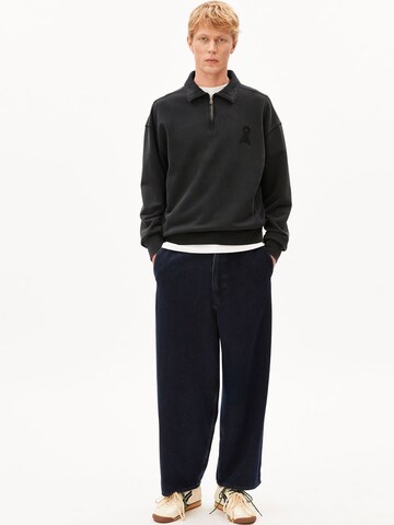 ARMEDANGELS Sweatshirt 'Iconic Å Temaal' in Black: front
