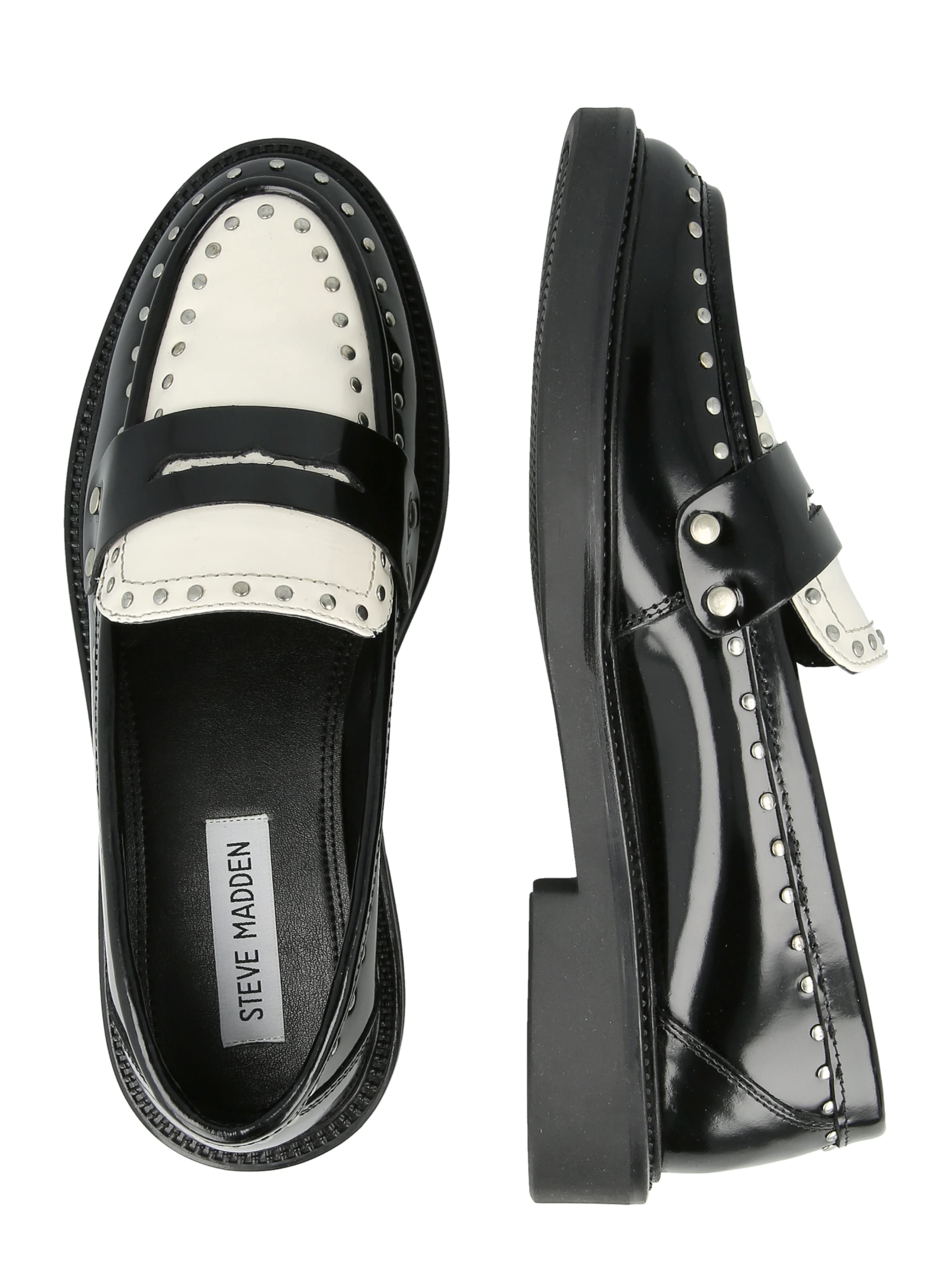 Chaussure basse 'Harloe' STEVE MADDEN en noir : sur le côté