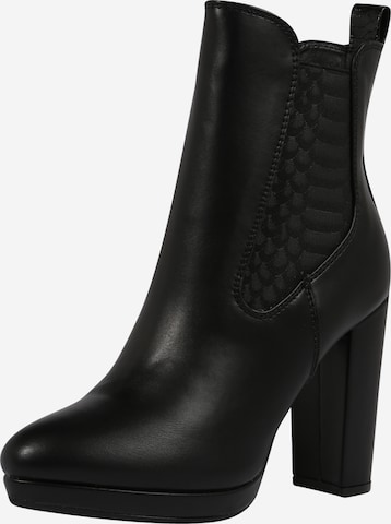 BUFFALO - Botas chelsea 'Micaiah' em preto: frente