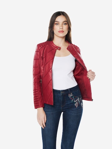 KOROSHI Kurtka przejściowa w kolorze czerwony