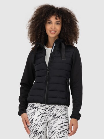Alife and Kickin Between-season jacket 'Runa' in Black: front