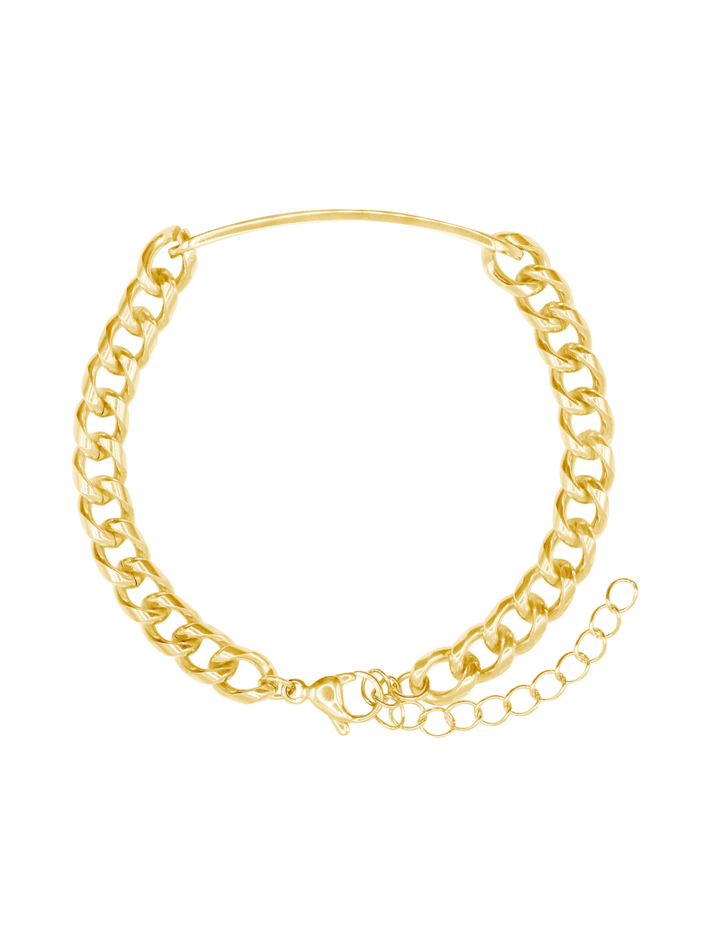 Heideman Armband 'Roman' in Goud: voorkant