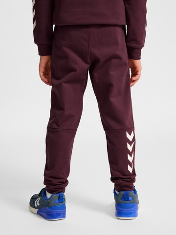 Hummel Tapered Sportsbukser i rød