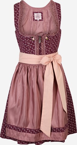 MARJO Dirndl 'Nena' in Lila: predná strana