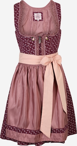 MARJO Dirndl 'Nena' in Lila: predná strana