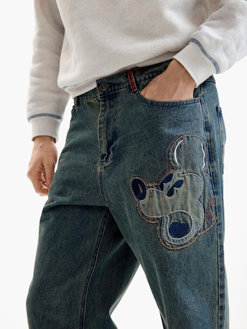 Desigual Ohlapna forma Kavbojke 'Mickey' | modra barva