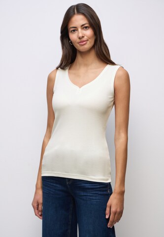 STREET ONE Top in White: front