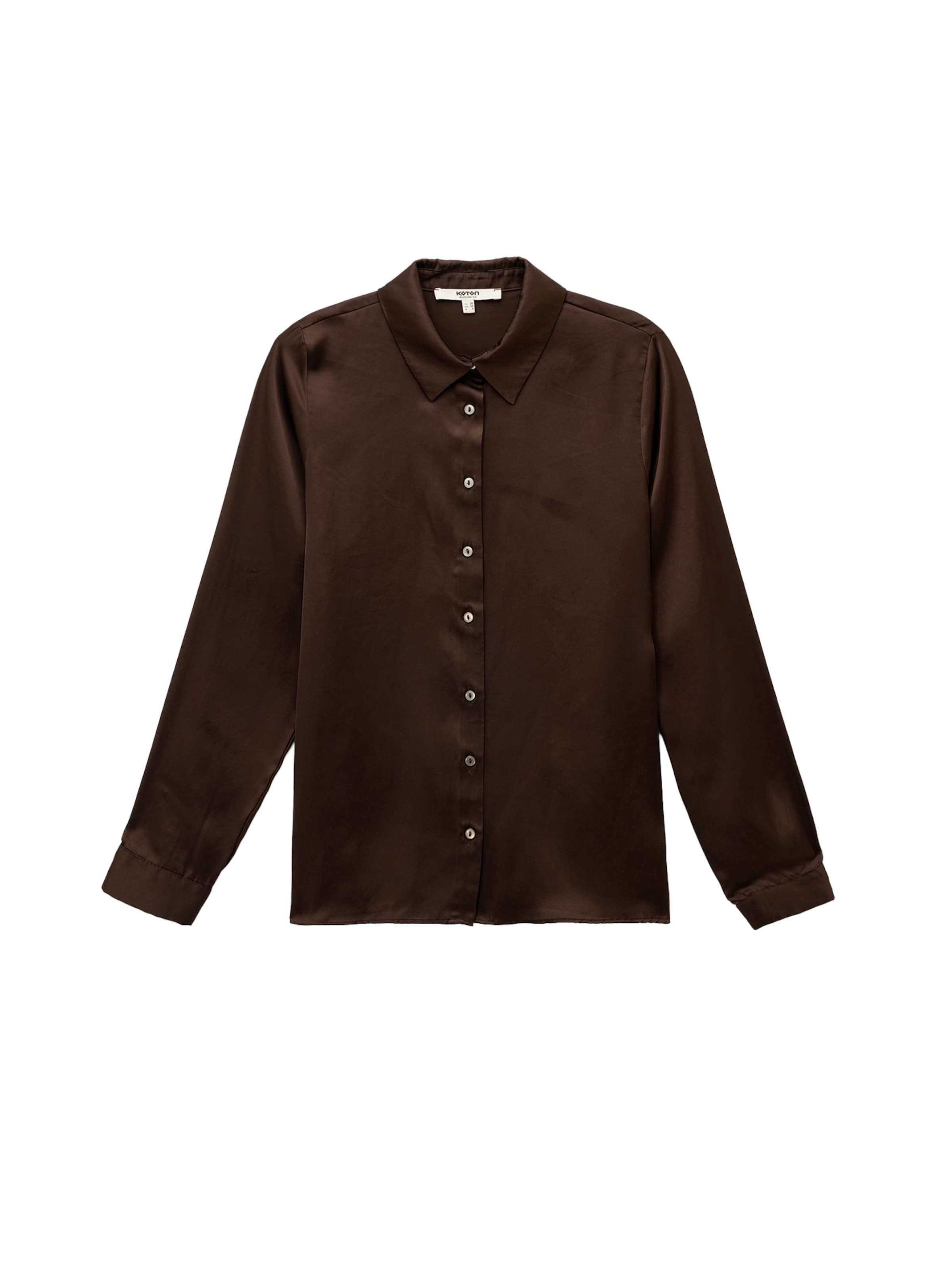 Koton Bluse in XXS in schoko, Produktansicht