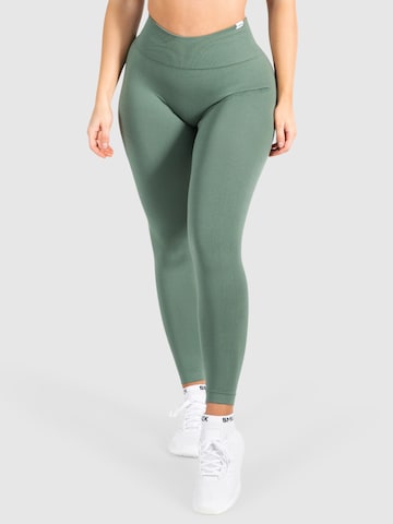 Smilodox Skinny Workout Pants 'Amaze Pro' in Green: front