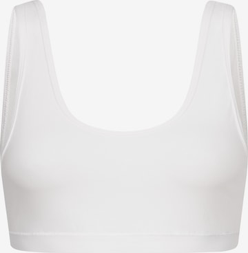 Erlich Textil Bustier BH 'Vera' in Wit: voorkant